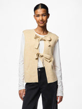 Pieces Silly - Vendbar strikket vest - HUSET Men & Women