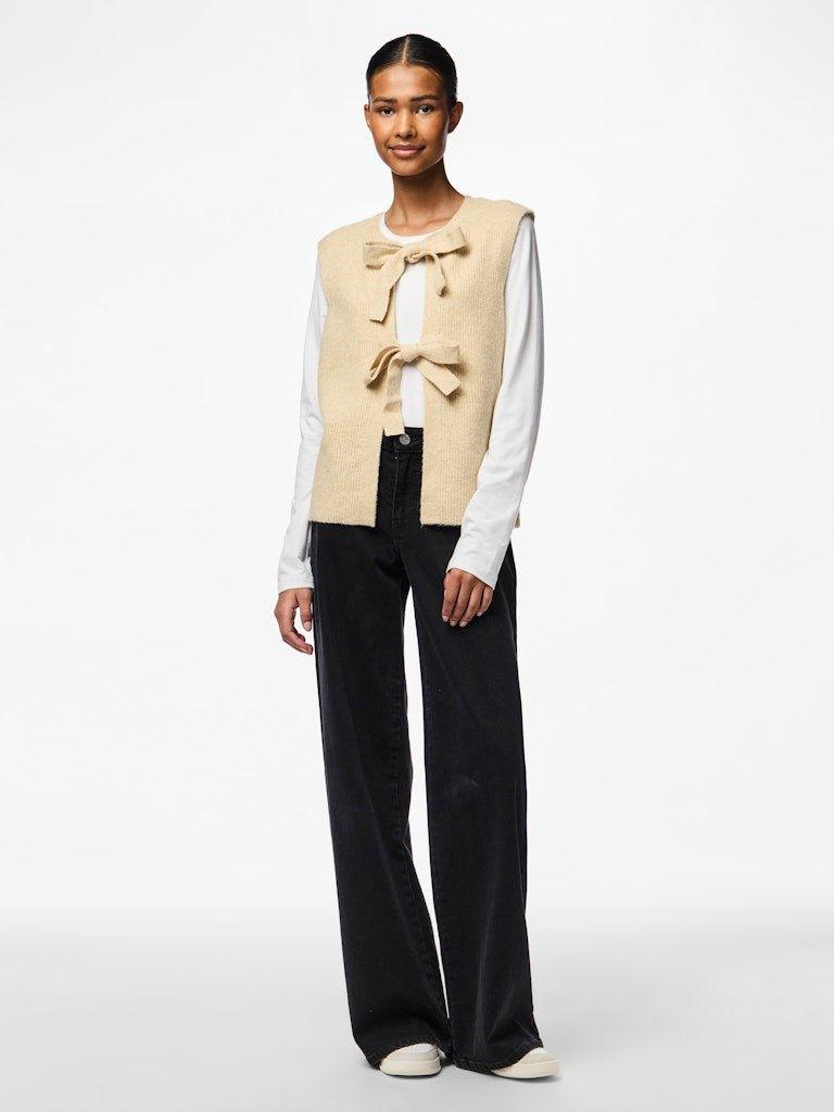 Pieces Silly - Vendbar strikket vest - HUSET Men & Women