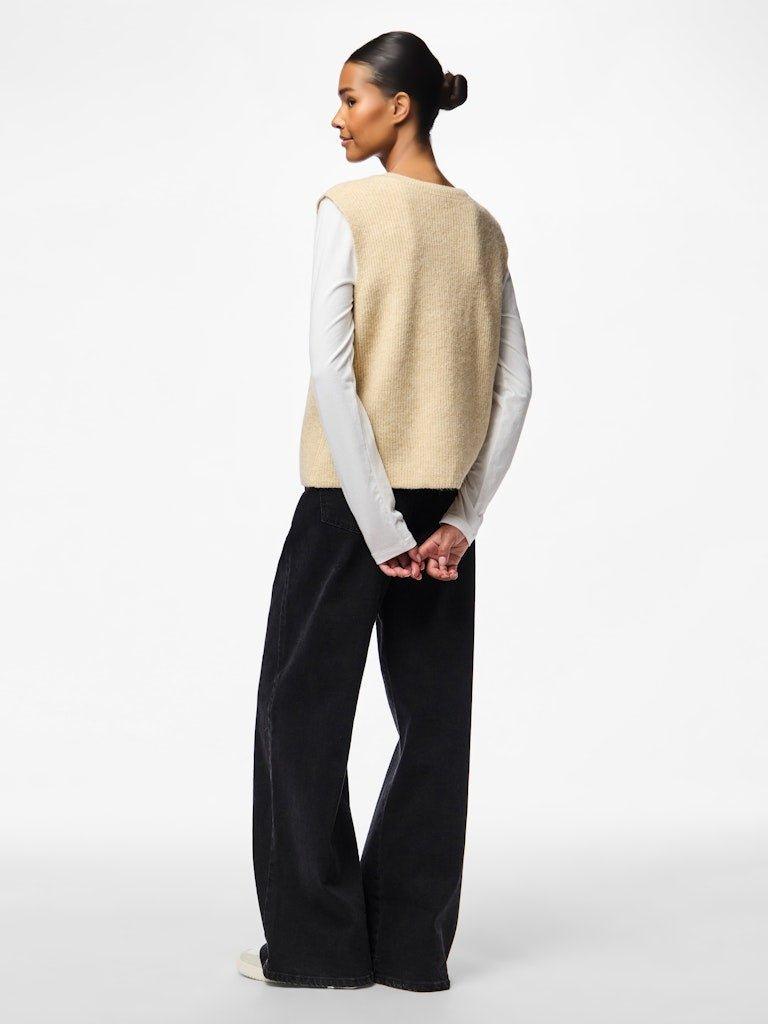 Pieces Silly - Vendbar strikket vest - HUSET Men & Women