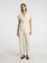Selected Barrel lia - Bukser - HUSET Men & Women - Selected Femme