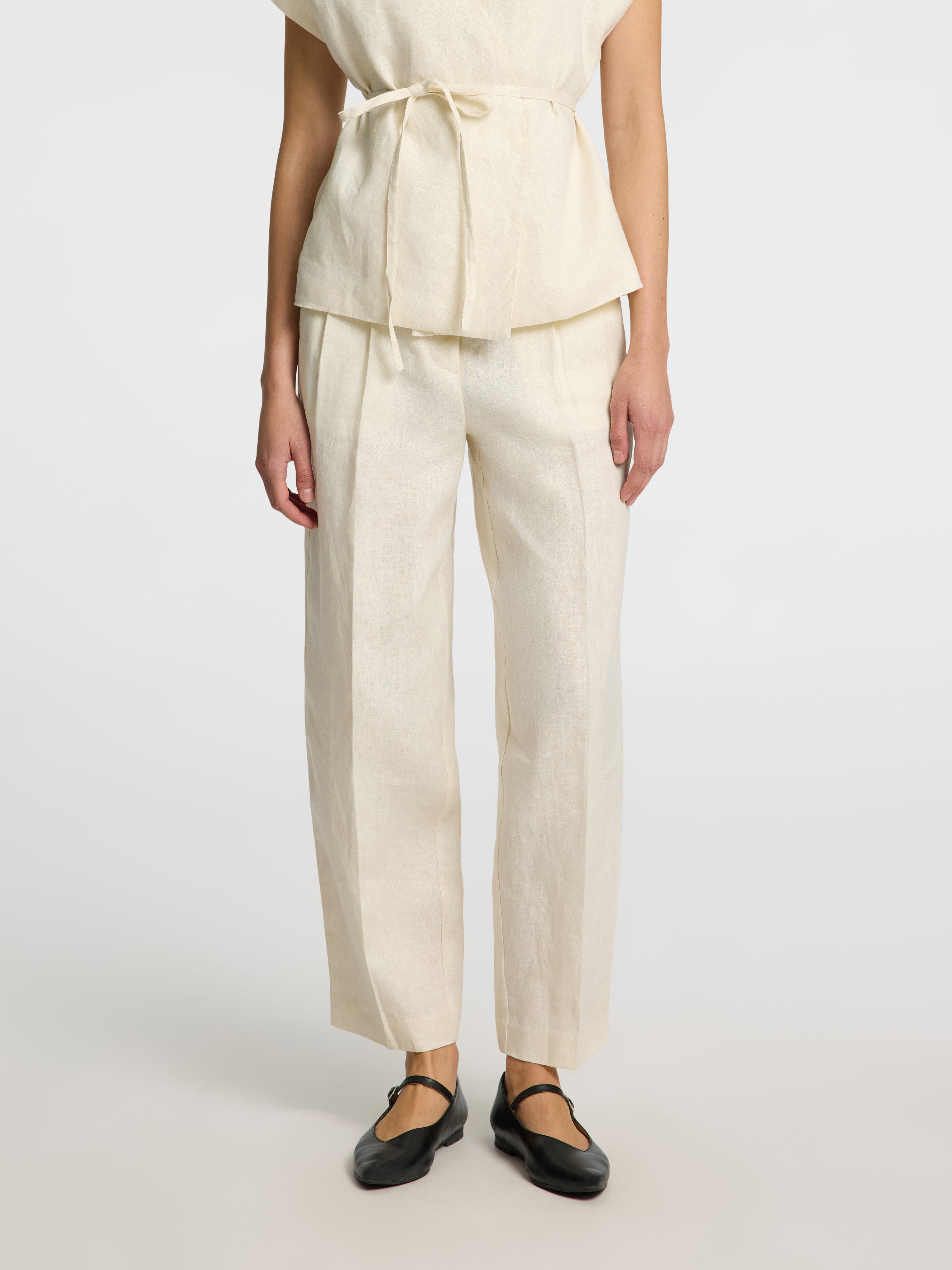 Selected Barrel lia - Bukser - HUSET Men & Women - Selected Femme