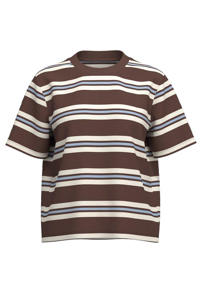 Selected Femme Boxy Luna - Stribet t-shirt - HUSET Men & Women