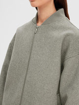 Selected Femme Celine - Uldmix bomber jakke - HUSET Men & Women