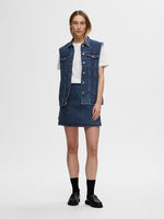 Selected Femme Clair - Denim vest - HUSET Men & Women (9278057611611)