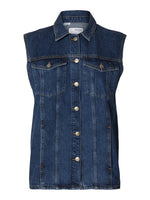 Selected Femme Clair - Denim vest - HUSET Men & Women (9278057611611)