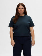 Selected Femme Essential - Boxy t-shirt - HUSET Men & Women