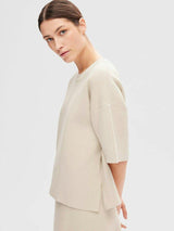 Selected Femme Liva - Kortærmet strik - HUSET Men & Women