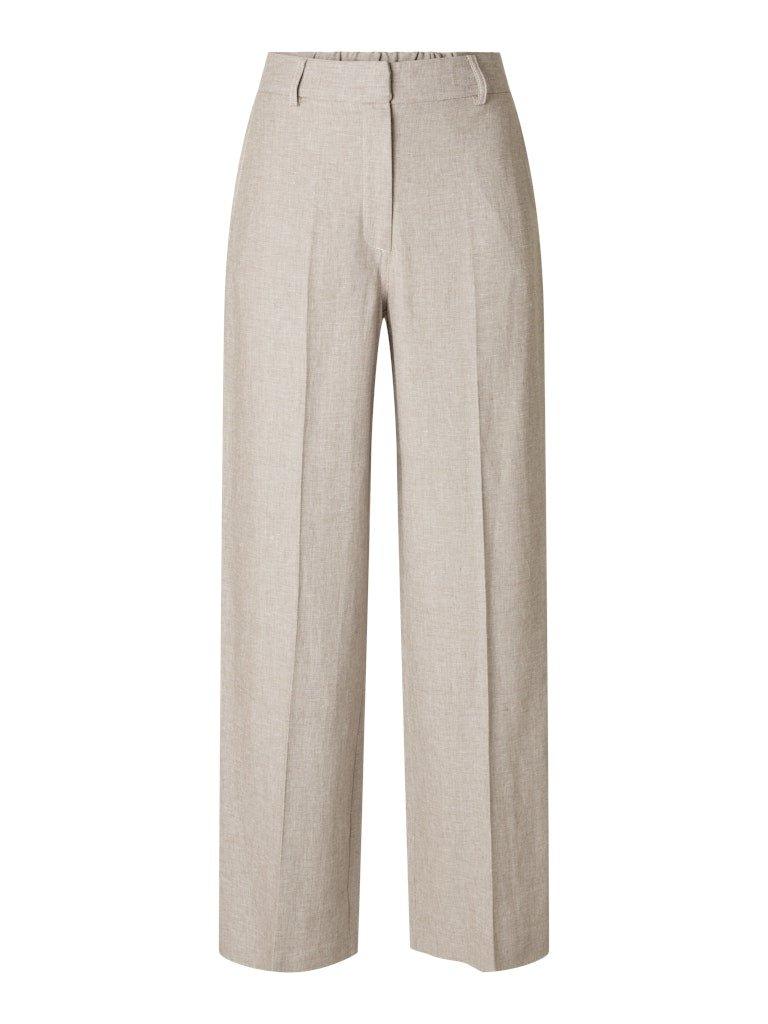 Selected Femme Margo Tara - Hørmix tailoring bukser - HUSET Men & Women
