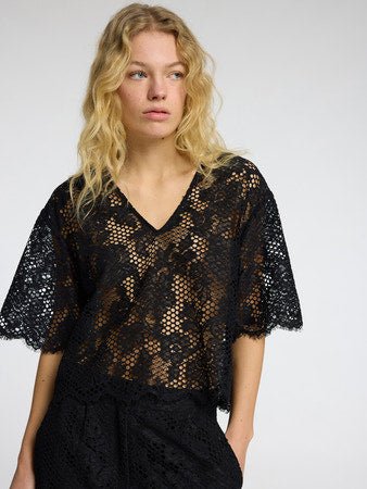 Selected Femme Milly - Blonde top - HUSET Men & Women - Selected Femme