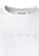 Selected Femme Vilja - Logo t-shirt - HUSET Men & Women