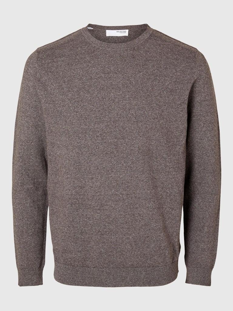 Selected Homme Berg - Rundhalset strik - HUSET Men & Women