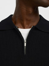 Selected Homme Cran - Halfzip strik med polo krave - HUSET Men & Women - Selected Homme