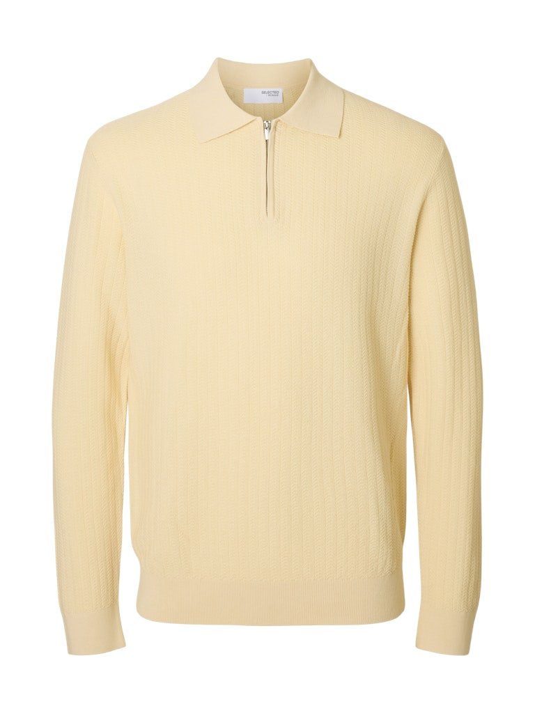 Selected Homme Cran - Halfzip strik med polo krave - HUSET Men & Women - Selected Homme