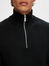 Selected Homme Dane - Halfzip striktrøje - HUSET Men & Women