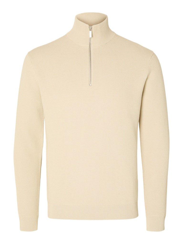 Selected Homme Dane - Halfzip striktrøje - HUSET Men & Women