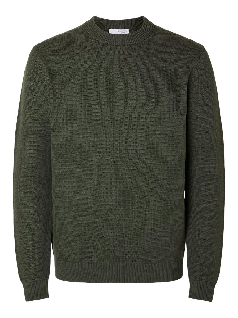 Selected Homme Dane - Striktrøje med rund hals - HUSET Men & Women