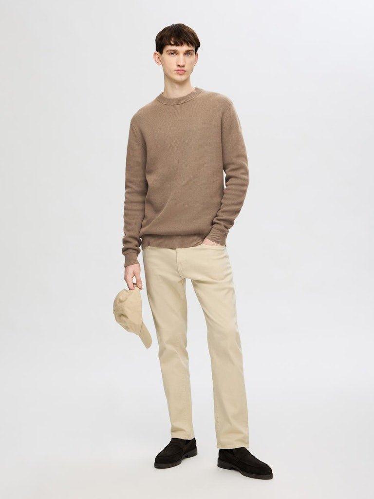 Selected Homme Dane - Striktrøje med rund hals - HUSET Men & Women