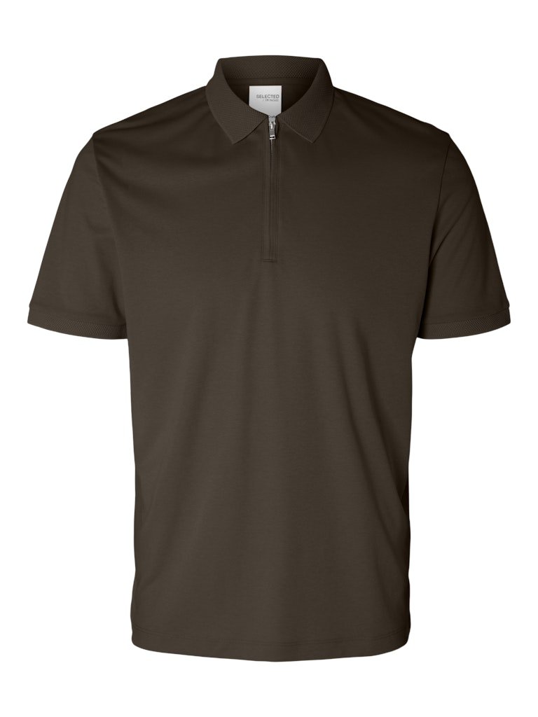 Selected Homme Fave - Polo med lynlås i regular fit - HUSET Men & Women - Selected Homme
