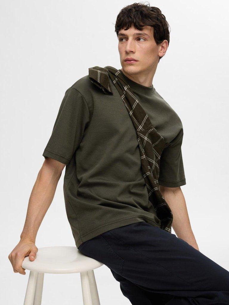 Selected Homme Loose Oscar - kortærmet t-shirt - HUSET Men & Women