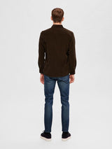 Selected Homme Owen - Fløjlsskjorte i regular fit - HUSET Men & Women