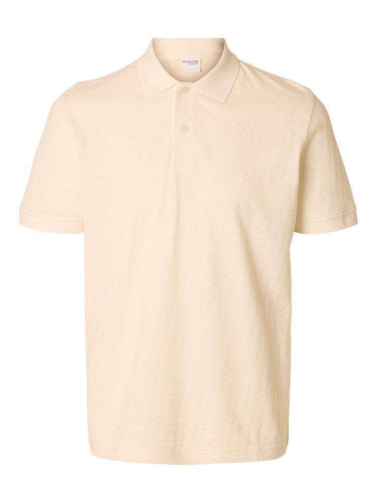 Selected Homme Paul - Kortærmet jacquard polo - HUSET Men & Women