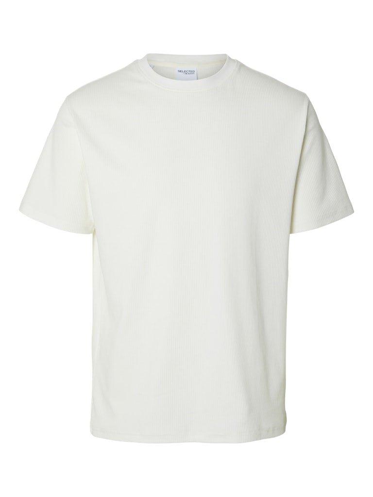 Selected Homme Spencer - Rib t-shirt i regular fit - HUSET Men & Women