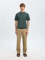 Selected Homme Tray - Kortærmet merino strik - HUSET Men & Women - Selected Homme