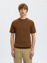 Selected Homme Tray - Kortærmet merino strik - HUSET Men & Women - Selected Homme