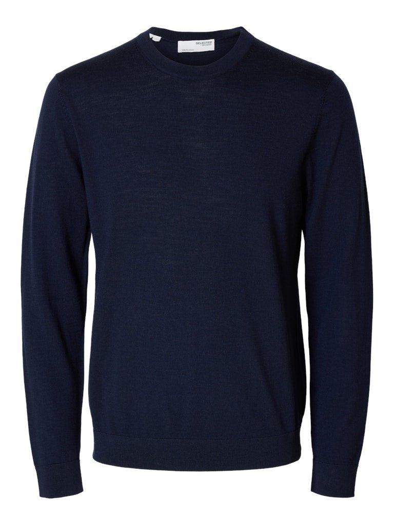 Selected Homme Tray - Striktrøje i merinould - HUSET Men & Women