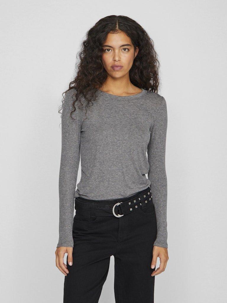 Vila Cally - Langærmet rib top - HUSET Men & Women