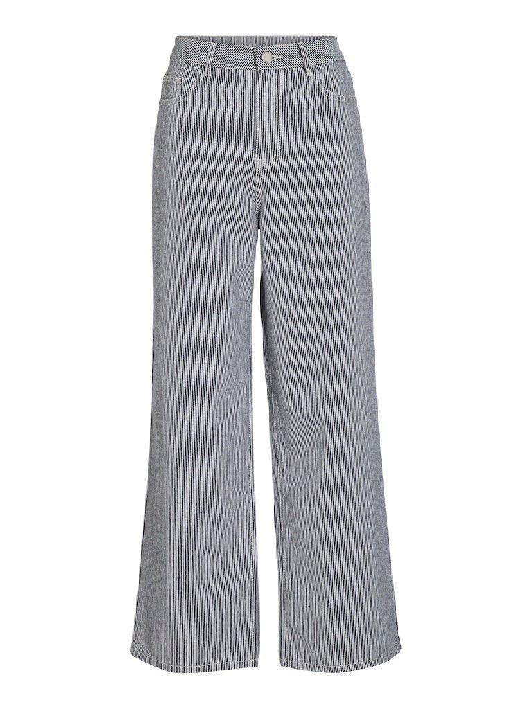 Vila Freya - Stribede jeans - HUSET Men & Women