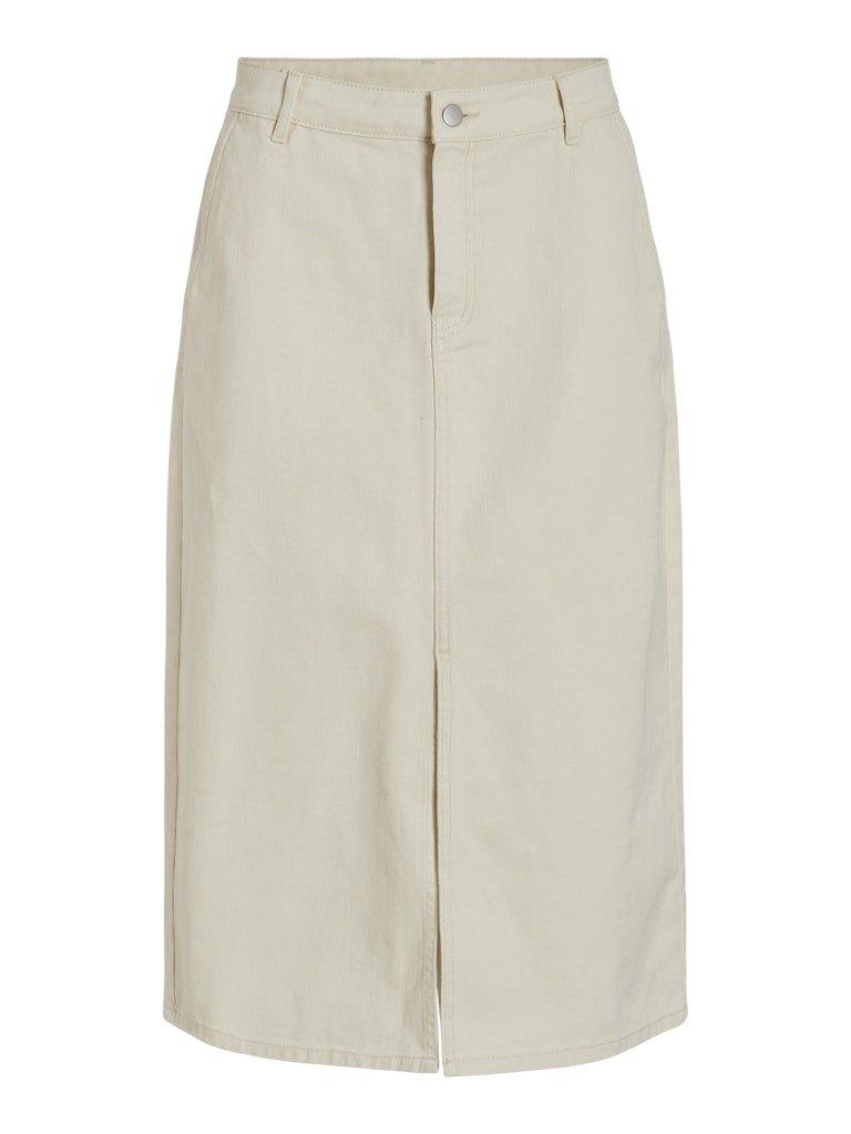 Vila Kira - Midi denim nederdel - HUSET Men & Women