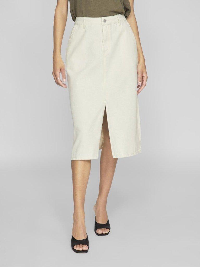 Vila Kira - Midi denim nederdel - HUSET Men & Women