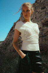 Vila Loreen - Strikket vest - HUSET Men & Women