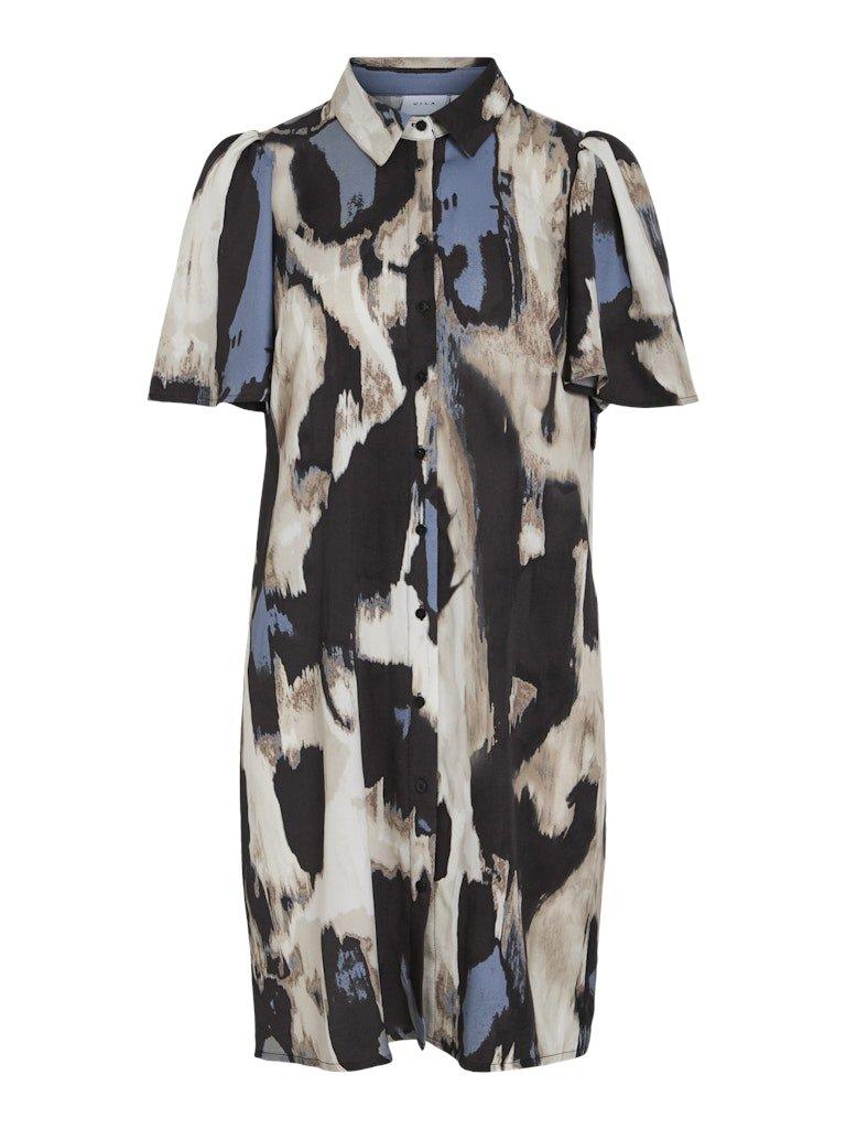 Vila Malli - Kort skjortekjole - HUSET Men & Women