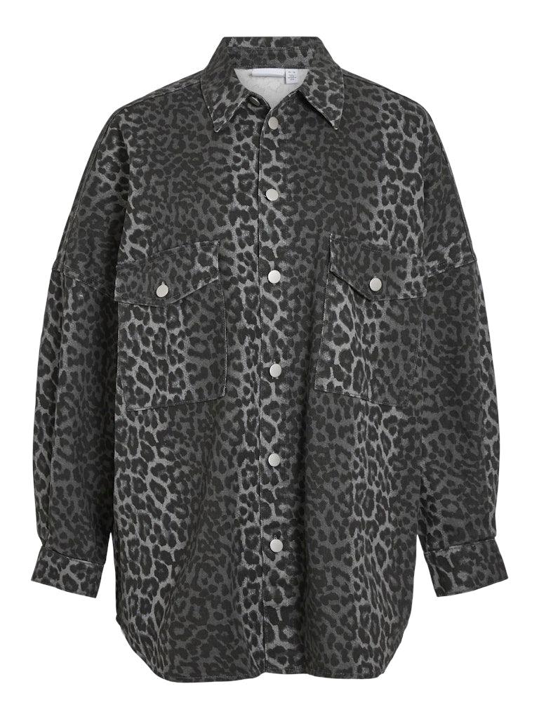 Vila Malou - Oversize leo denim skjortet - HUSET Men & Women