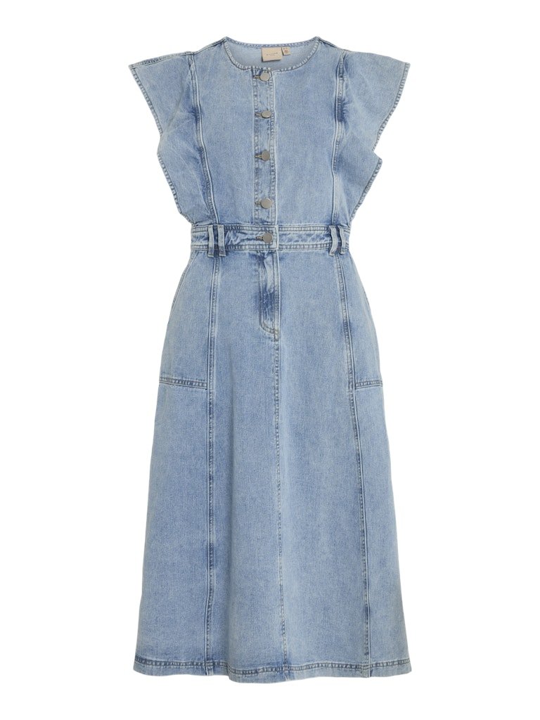 Vila Mari - Denim kjole - HUSET Men & Women (9297627611483)