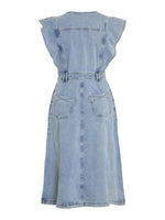 Vila Mari - Denim kjole - HUSET Men & Women (9297627611483)