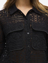 Vila Merinda - Crochet cardigan - HUSET Men & Women