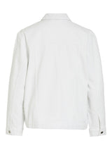 Vila Mey - Hvid denimjakke - HUSET Men & Women - Vila