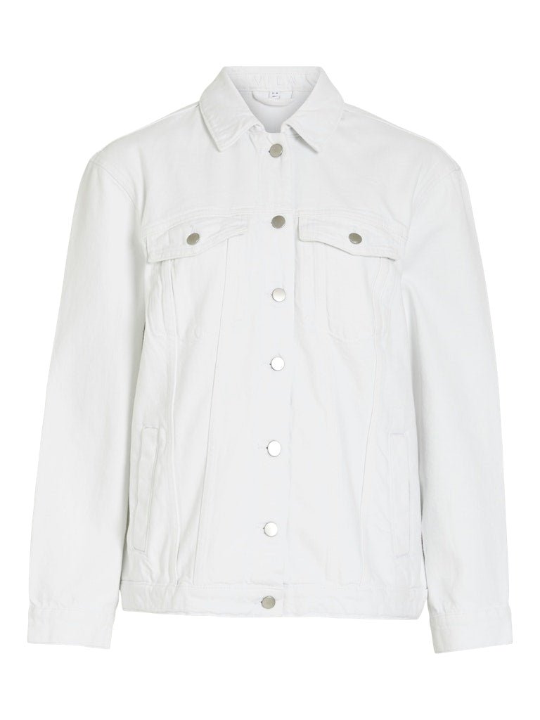 Vila Mey - Hvid denimjakke - HUSET Men & Women - Vila