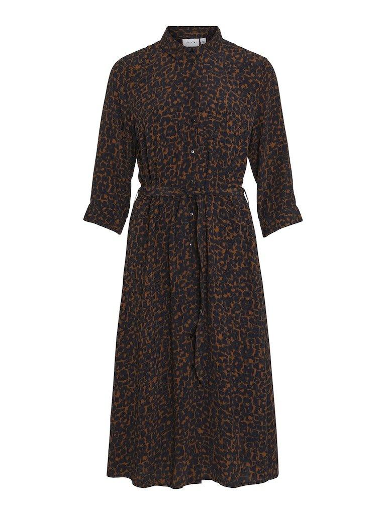 Vila Mosas Dua - Midi skjortekjole - HUSET Men & Women