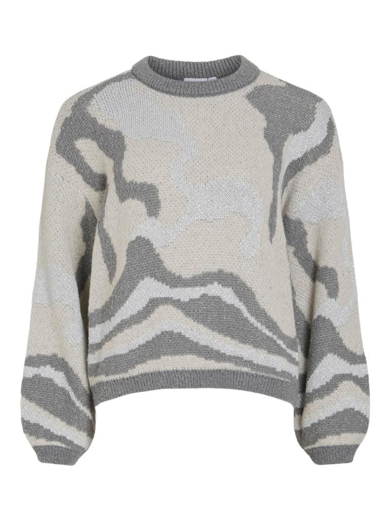 Vila Nalita - Glitter striktrøje - HUSET Men & Women