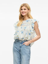 Vila Printed - Top - HUSET Men & Women - Vila