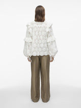 Vila Rouge Karen - Skjortebluse - HUSET Men & Women