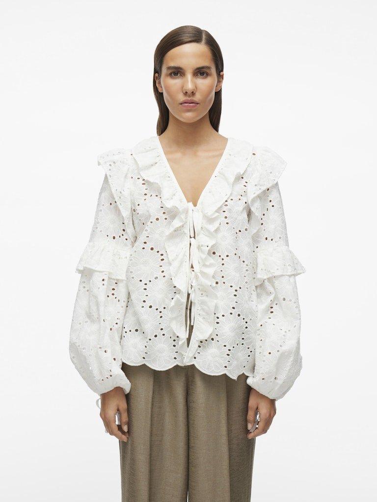 Vila Rouge Karen - Skjortebluse - HUSET Men & Women