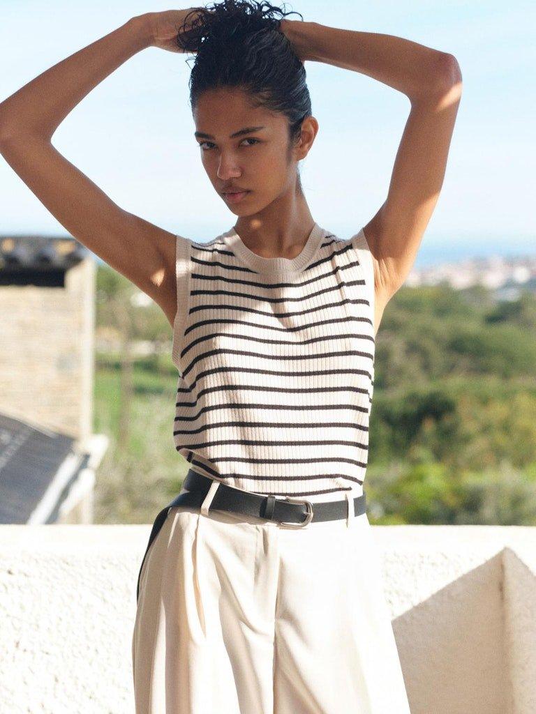 Vila Zicha - Stribet top - HUSET Men & Women