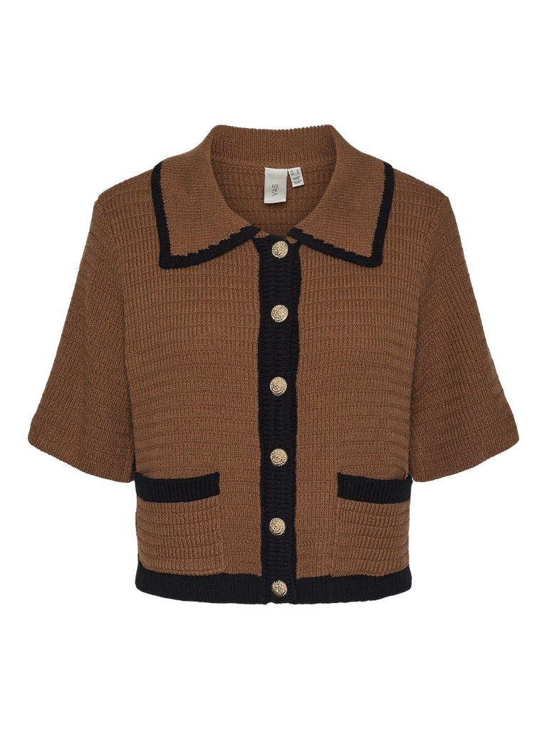 YAS Kloma - Kortærmet cardigan - HUSET Men & Women (9297588945243)