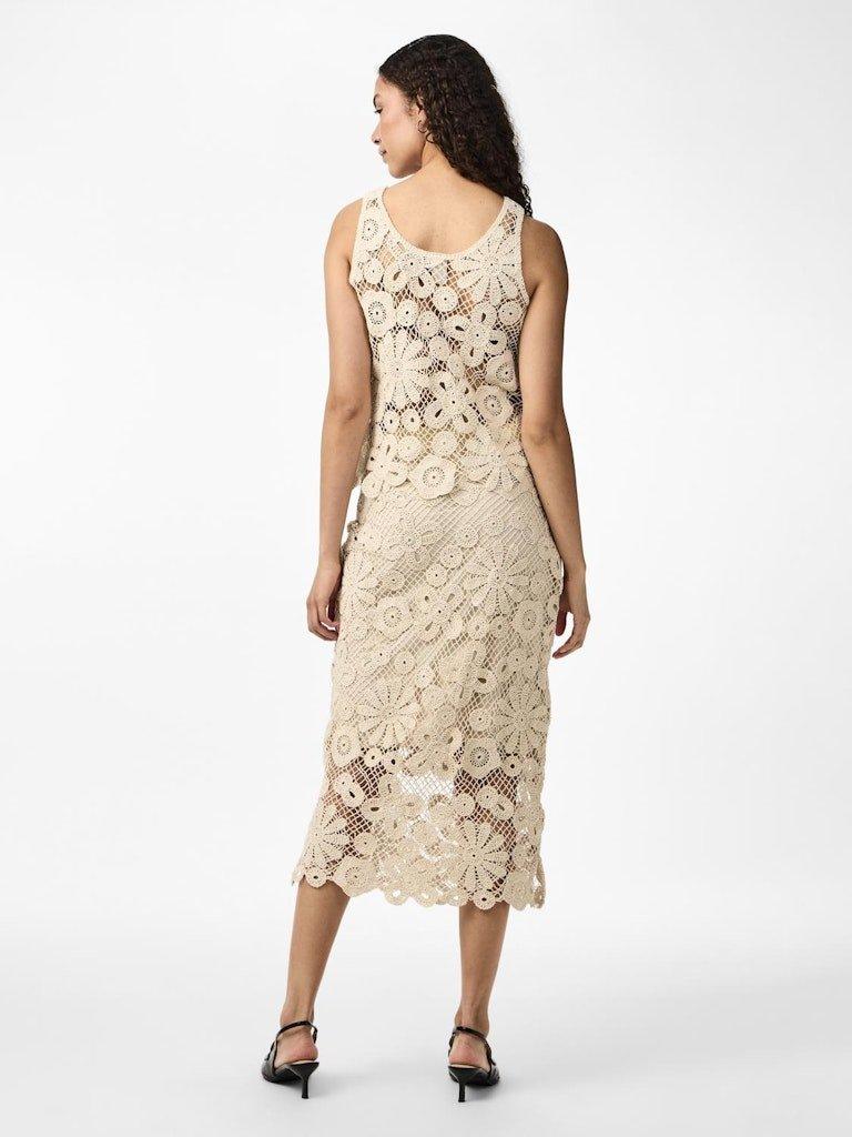 YAS Lelu - Midi crochet nederdel - HUSET Men & Women