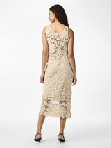 YAS Lelu - Midi crochet nederdel - HUSET Men & Women